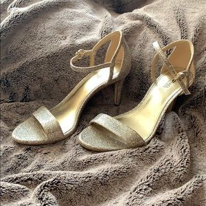 Michael Kors gold shoes